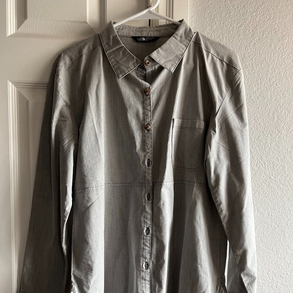 North Face button down shirt